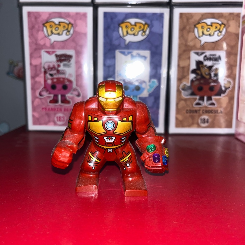 Iron Man Action Figure - Red and Gold